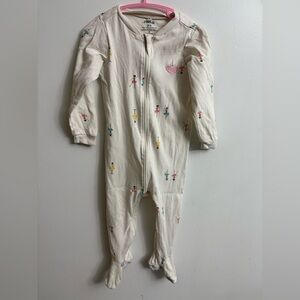 4/30$ Pekkle  Ballerina Print pajamas 24 months